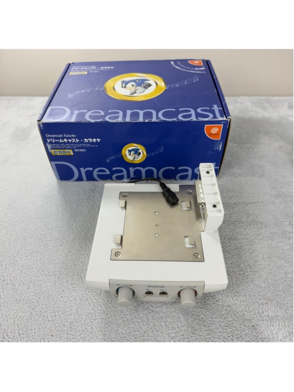 Sega Dreamcast Karaoke Console HKT-4301 OPEN BOX JAPAN IMORT JAPANESE